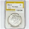 1904-O Morgan Silver Dollar PGA MS65
