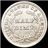 Image 2 : 1837 No Stars Seated Liberty Half Dime CLOSE UNC