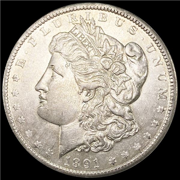 1891-O Morgan Silver Dollar CLOSE UNCIRCULATED