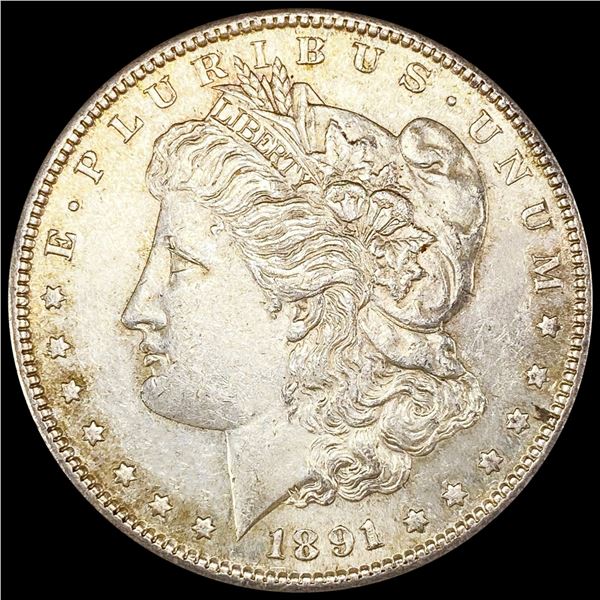 1891-S Morgan Silver Dollar UNCIRCULATED