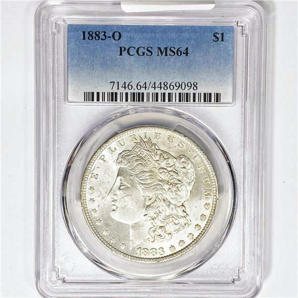 1883-O Morgan Silver Dollar PCGS MS64