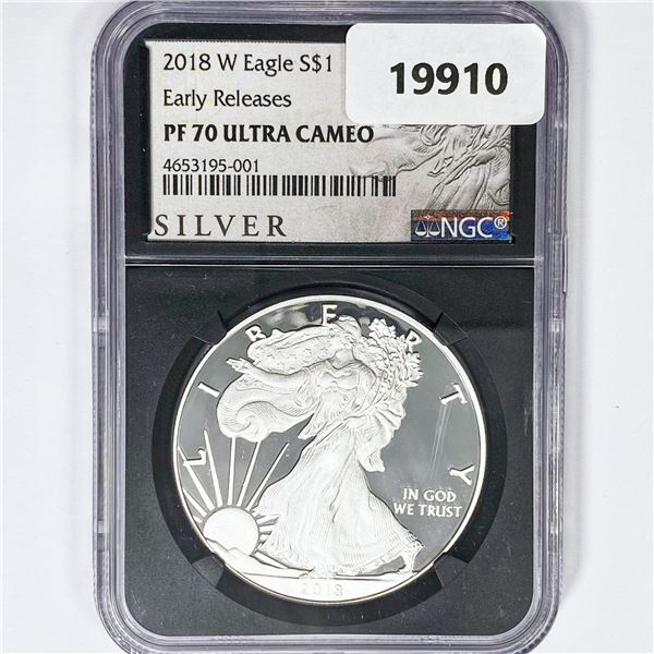 2018-W American Silver Eagle NGC PF70 UC