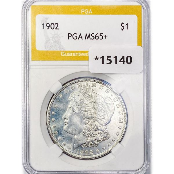 1902 Morgan Silver Dollar PGA MS65+