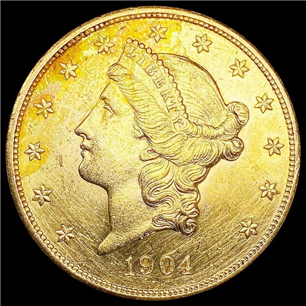 1904 $20 Gold Double Eagle UNCIRCULATED