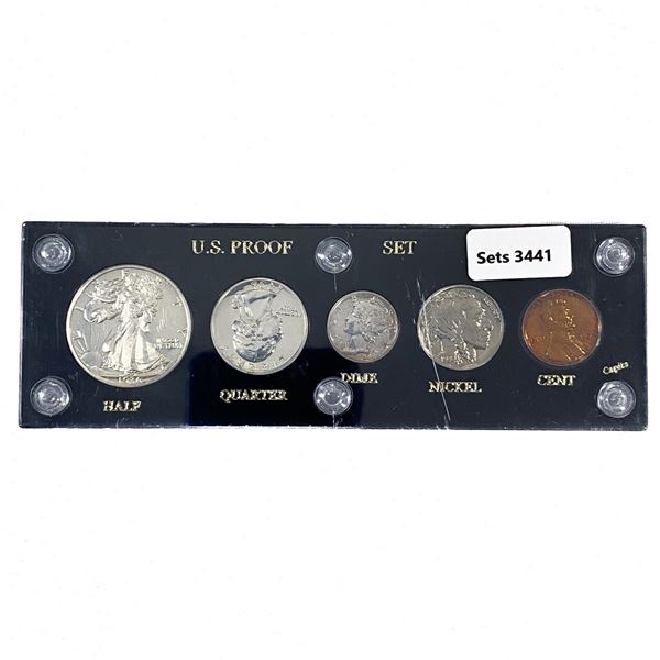 1936 US Proof Coin Set GEM (5 Coins)