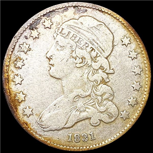 1831 Capped Bust Quarter NICE CIRCULATED