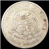 Image 2 : 1877-S CHOP Silver Trade Dollar ABOUT UNC