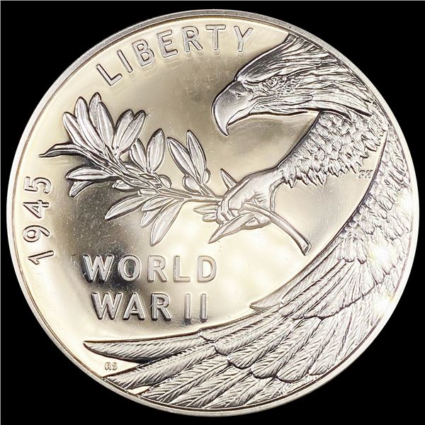 2020 WW2 75th Anniv Silver Liberty GEM PROOF