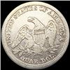 Image 2 : 1854 Arrows Seated Liberty Quarter LIGHTLY CIRC