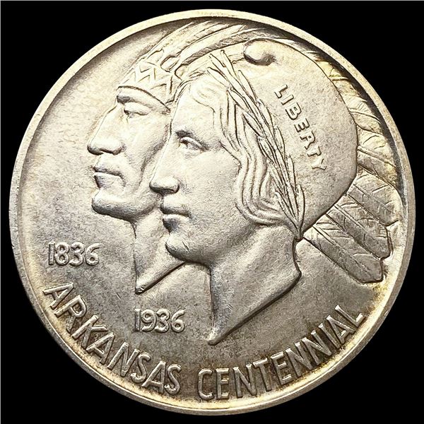 1937-D Arkansas Half Dollar CHOICE BU