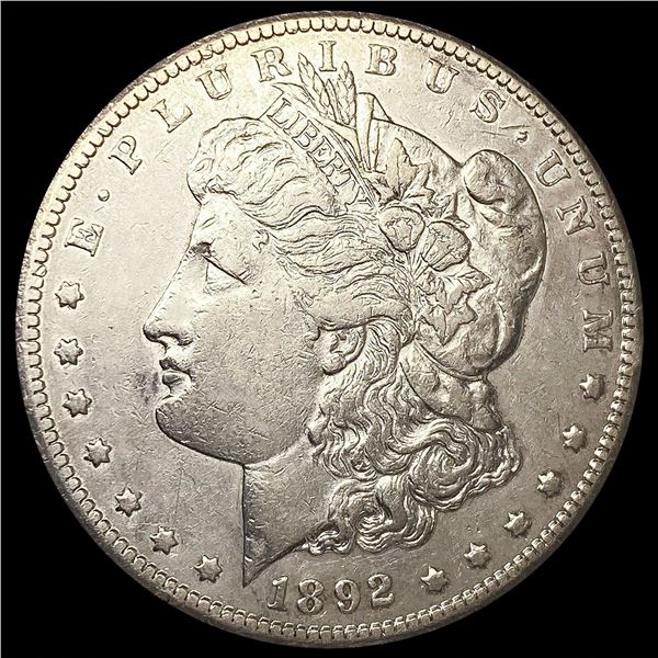 1892-CC Morgan Silver Dollar CLOSE UNCIRCULATED