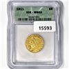 Image 1 : 1911 $5 Gold Half Eagle ICG MS62