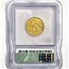 Image 2 : 1911 $5 Gold Half Eagle ICG MS62