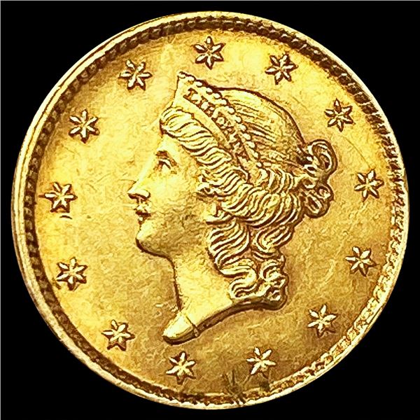 1853 Rare Gold Dollar UNCIRCULATED