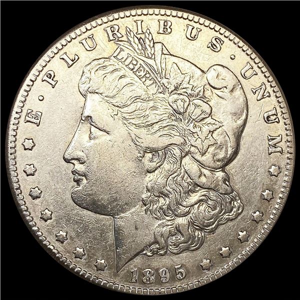 1895-S Morgan Silver Dollar NEARLY UNCIRCULATED