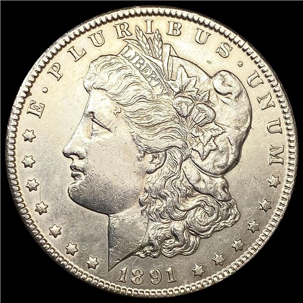 1891-CC Morgan Silver Dollar UNCIRCULATED