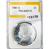 Image 1 : 1881-O Morgan Silver Dollar PGA MS65 PL