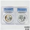 Image 1 : 1956 (2) Franklin Half Dollar PCGS MS64 FBL