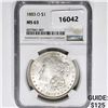 Image 1 : 1883-O Morgan Silver Dollar NGC MS63
