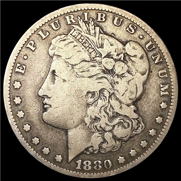 1880-CC Morgan Silver Dollar NICE CIRCULATED