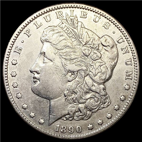1890-CC Morgan Silver Dollar CLOSE UNCIRCULATED