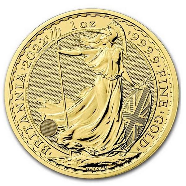 1 oz Gold Britannia BU Coin