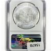 Image 2 : 1992 A.S.E. Escobedo Signed NGC MS69 Struck Thru