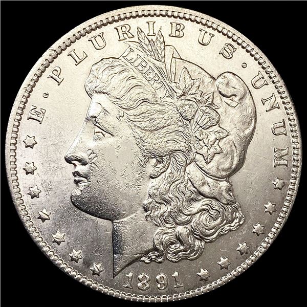 1891-CC Morgan Silver Dollar UNCIRCULATED