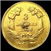 Image 2 : 1855-S $3 Gold Piece HIGH GRADE