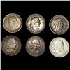 Image 1 : (6) Misc Half Dollars ((2) 1892, (2) 1893, 1943,