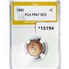 Image 1 : 1885 Indian Head Cent PGA PR67 RED