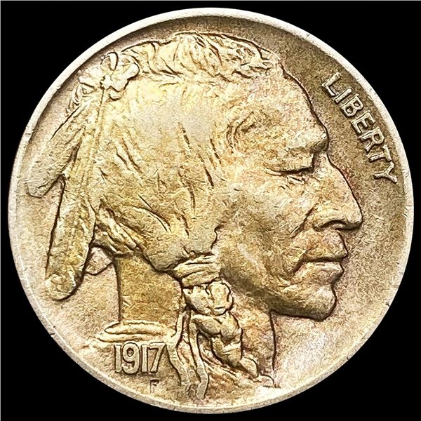 1917-D Buffalo Nickel LIGHTLY CIRCULATED