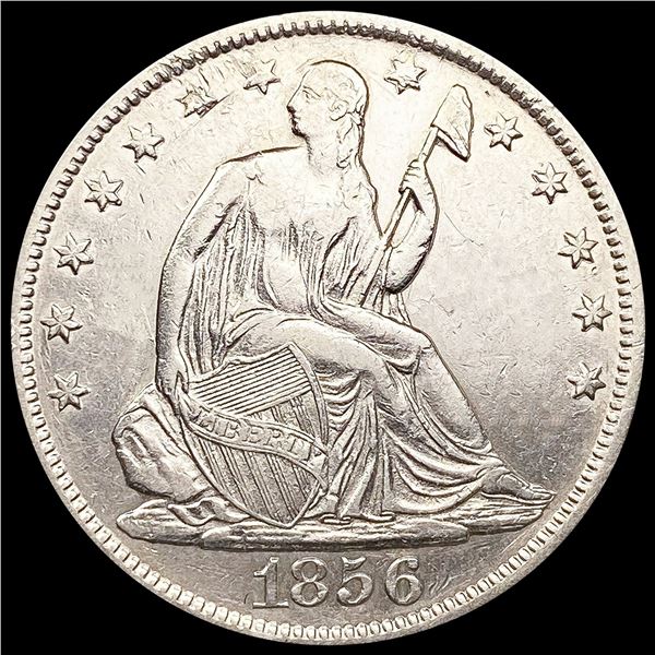 1856-O Seated Liberty Half Dollar CLOSE UNC