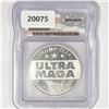 Image 2 : 2024 1oz Silver MAGA King Trump ICG BU DCAM