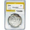 1899 Morgan Silver Dollar PGA MS62