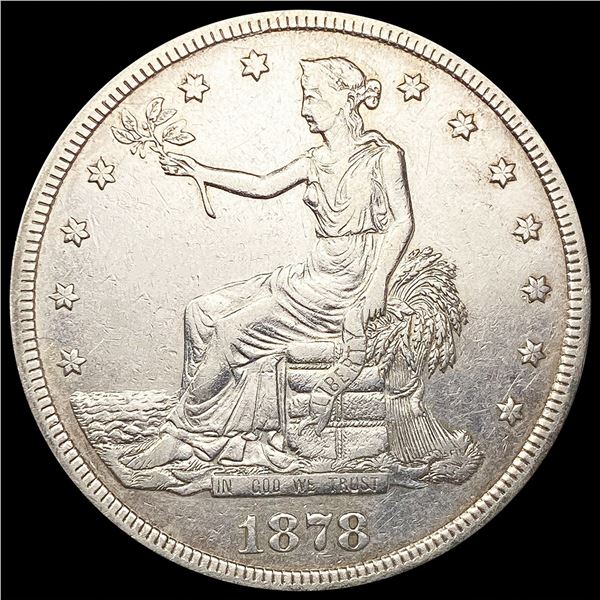 1878-S Silver Trade Dollar LIGHTLY CIRCULATED