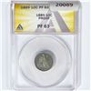1889 Seated Liberty Dime ANACS PF63