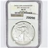 Image 1 : 2011-W American Silver Eagle NGC MS70
