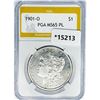 1901-O Morgan Silver Dollar PGA MS65 PL