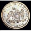 Image 2 : 1857 Seated Liberty Quarter GEM PROOF