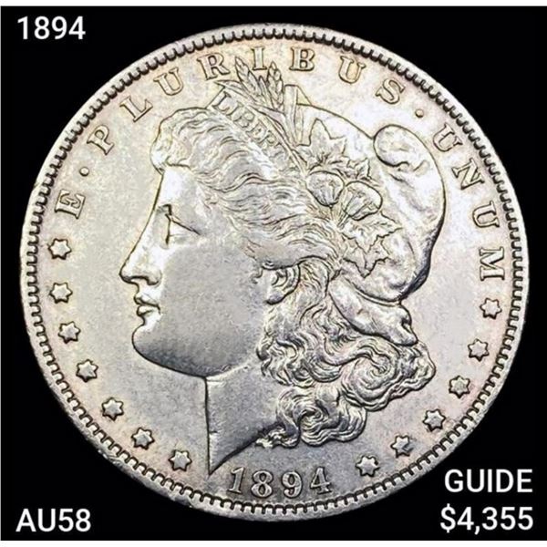 1894 Morgan Silver Dollar CHOICE AU