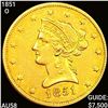 1851-O $10 Gold Eagle CHOICE AU
