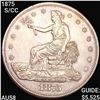 1875-S/CC Silver Trade Dollar CHOICE AU