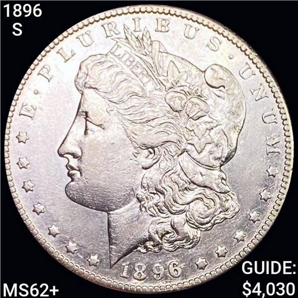 1896-S Morgan Silver Dollar UNCIRCULATED