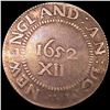 Image 2 : 1652 Pine Tree Shilling LG Planch LIGHT CIRC