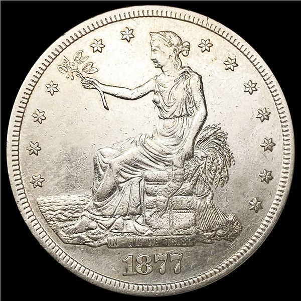 1877-S Silver Trade Dollar CLOSE UNCIRCULATED