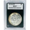 1878 8TF Morgan Silver Dollar GG MS67