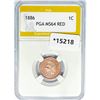 1886 Indian Head Cent PGA MS64 RED