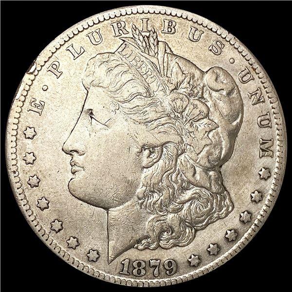 1879-CC Morgan Silver Dollar LIGHTLY CIRCULATED