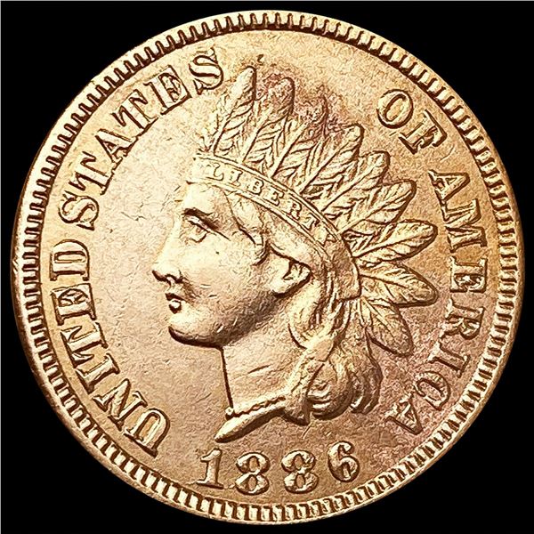 1886 RD Indian Head Cent UNCIRCULATED